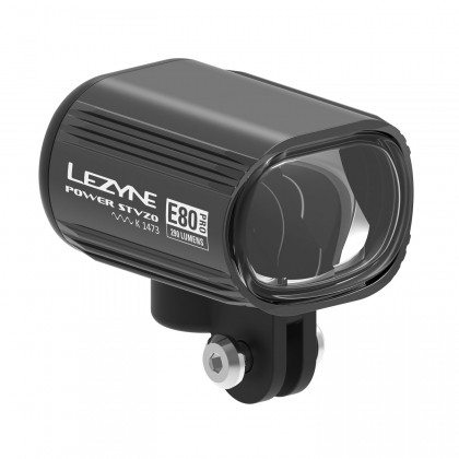LEZYNE Front LED E-BIKE POWER PRO STVZO 290 Lumen Auto Day/Night Black (LZ.332)