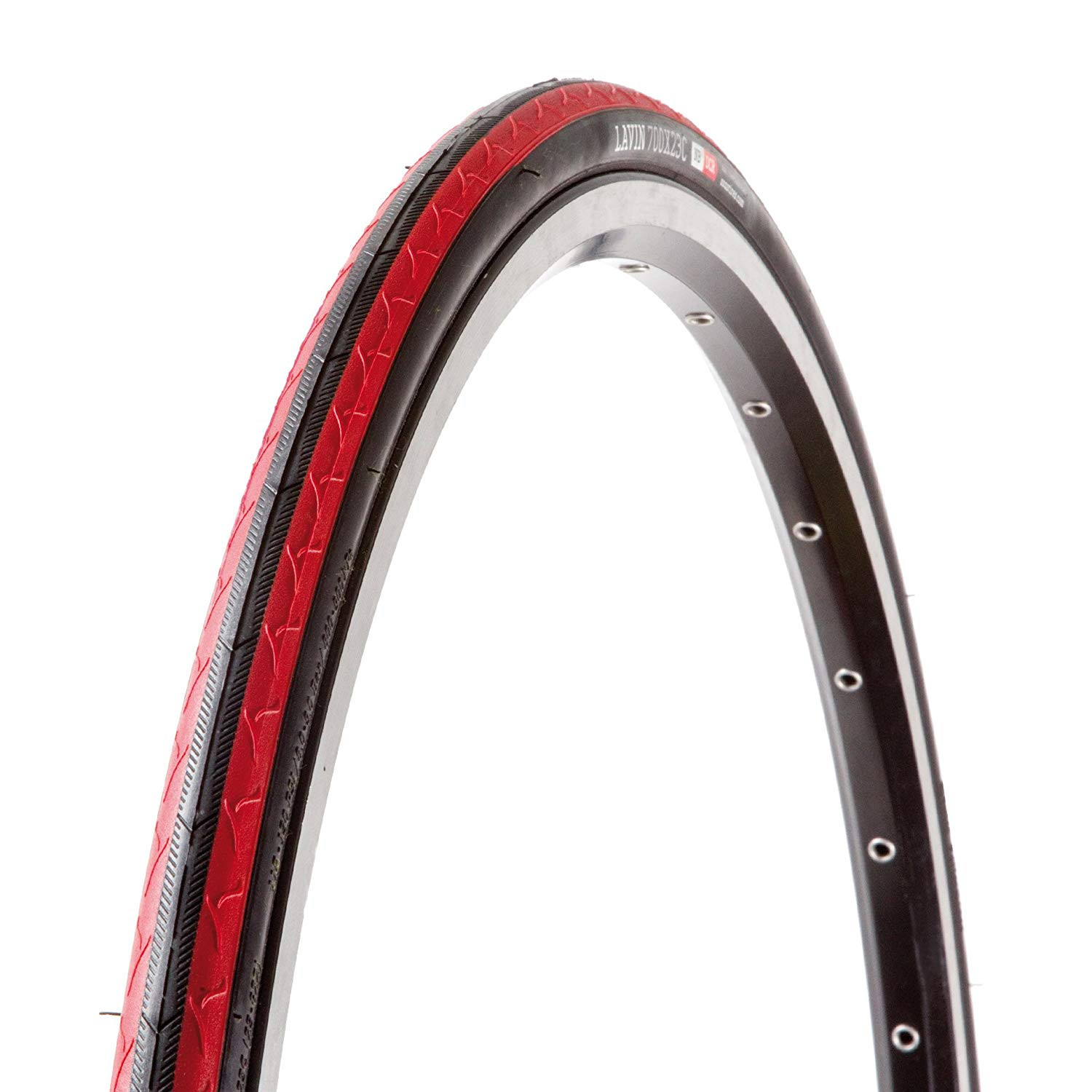 ONZA Tire LAVIN 700x23c Kevlar Folding Black/Red (A1109375)