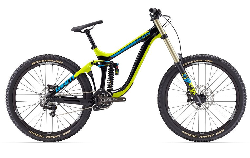 GIANT COMPLETE BIKE GLORY ADVANCED 27.5" Composite/Yellow/Blue Size S