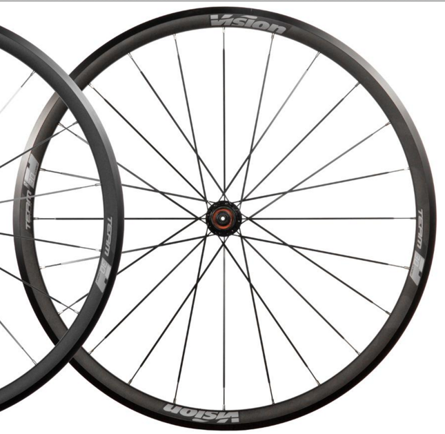 VISION 2019 REAR Wheel TEAM 30 COMP Clincher Shimano Black (94243981)