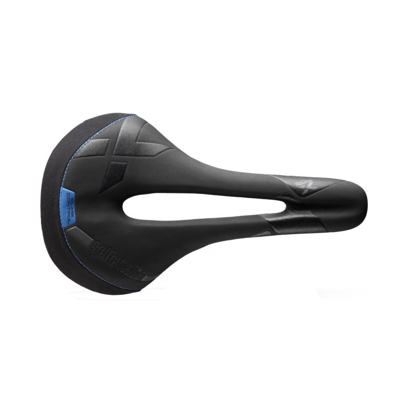 SELLE ITALIA Saddle X-Land E-Bike Superflow L Black/Blue - L3 (028AL02IHC001)