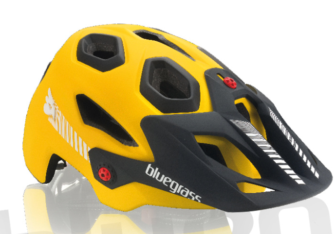 BLUEGRASS Helmet GOLDEN EYES Matt Yellow/Black Size L (BG3HELG07L0GN)