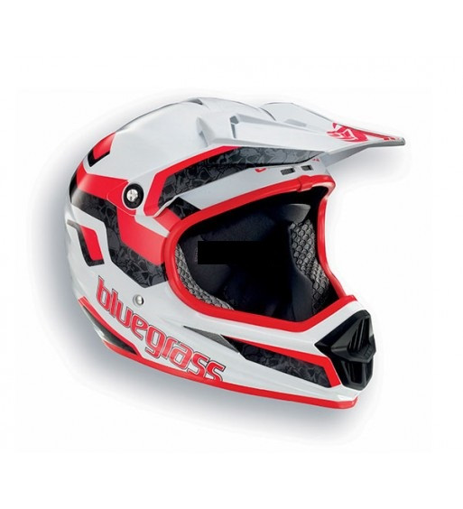 BLUEGRASS Helmet INTOX SKULLS White/Red Size M (BG3HELG05M0BX)