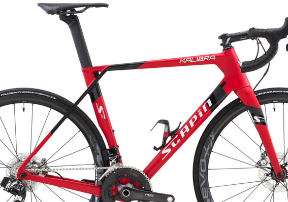 SCAPIN Frame KALIBRA Carbon + Fork Size S Red