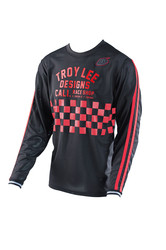 TROY LEE DESIGNS Men's Jersey Super Retro Check Black/Red Size S (A3117394.S)