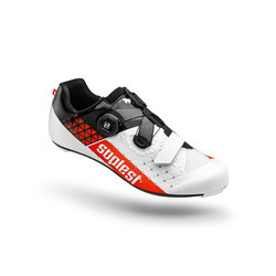 SUPLEST Shoes STREETRACING EDGE3 - BOA IP1 - Carbon Composite White/Black/Neon Orange Size 40 (A1416020.40)