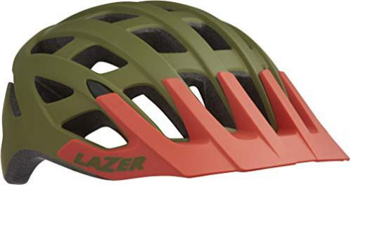 LAZER Helmet COYOTE  Green/Orange Size S (BLC2197886735)