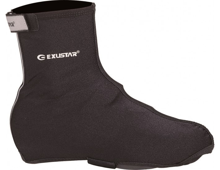 EXUSTAR Pair Shoes Cover SC004 LYCRA Black Size L (E-SC004-L)