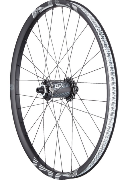 E*THIRTEEN REAR Wheel LG1 RACE Carbon 27.5'' (31mm) Disc 6-Bolts (12x150mm) Black + Cassette 7sp DH (WH3LRM-103)