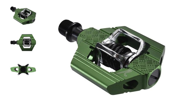 CRANKBROTHERS 2020 Pair Pedals CANDY 2 Green (16174)