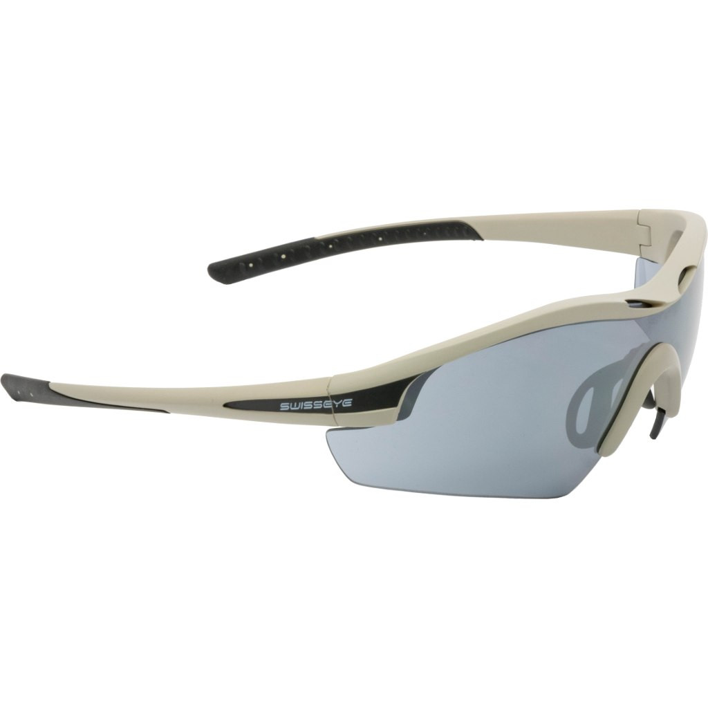 SWISS EYE Sunglasses NOVENA Grey Matt/Black/Smoke FM + Orange + Clear Glasses (12472)