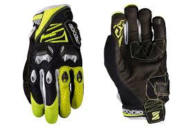 FIVE Pairs Gloves DH Fluo Yellow  Size M (C0417016509)