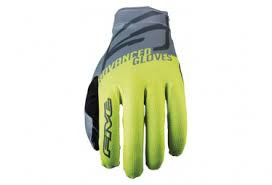 FIVE Pairs Gloves XR-LITE -SPLIT FLUO Yellow/Grey Size L (C0120063310)