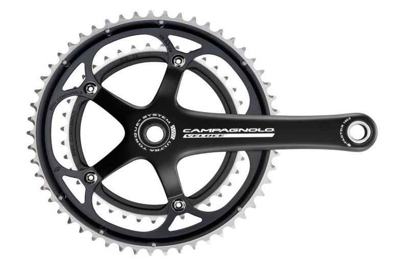 CAMPAGNOLO Chainset VELOCE 10sp 39/53 170mm Black (57399)
