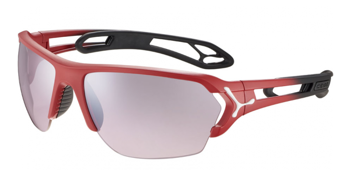 CEBE Sunglasses S'TRACK Matt Red Gradient Black L (CBS057)