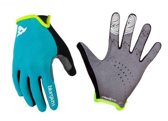BLUEGRASS Pairs Gloves MAGNETE Lite Cyan/Green Size XL (3GLOH04XLCI)