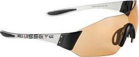 SWISS EYE Sunglasses C-Shield Steam Silver Carbon/Orange (12194)