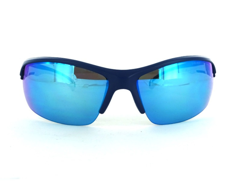 SWISS EYE Sunglasses FLASH Blue Matt/White Smoke BW Revo (12247)