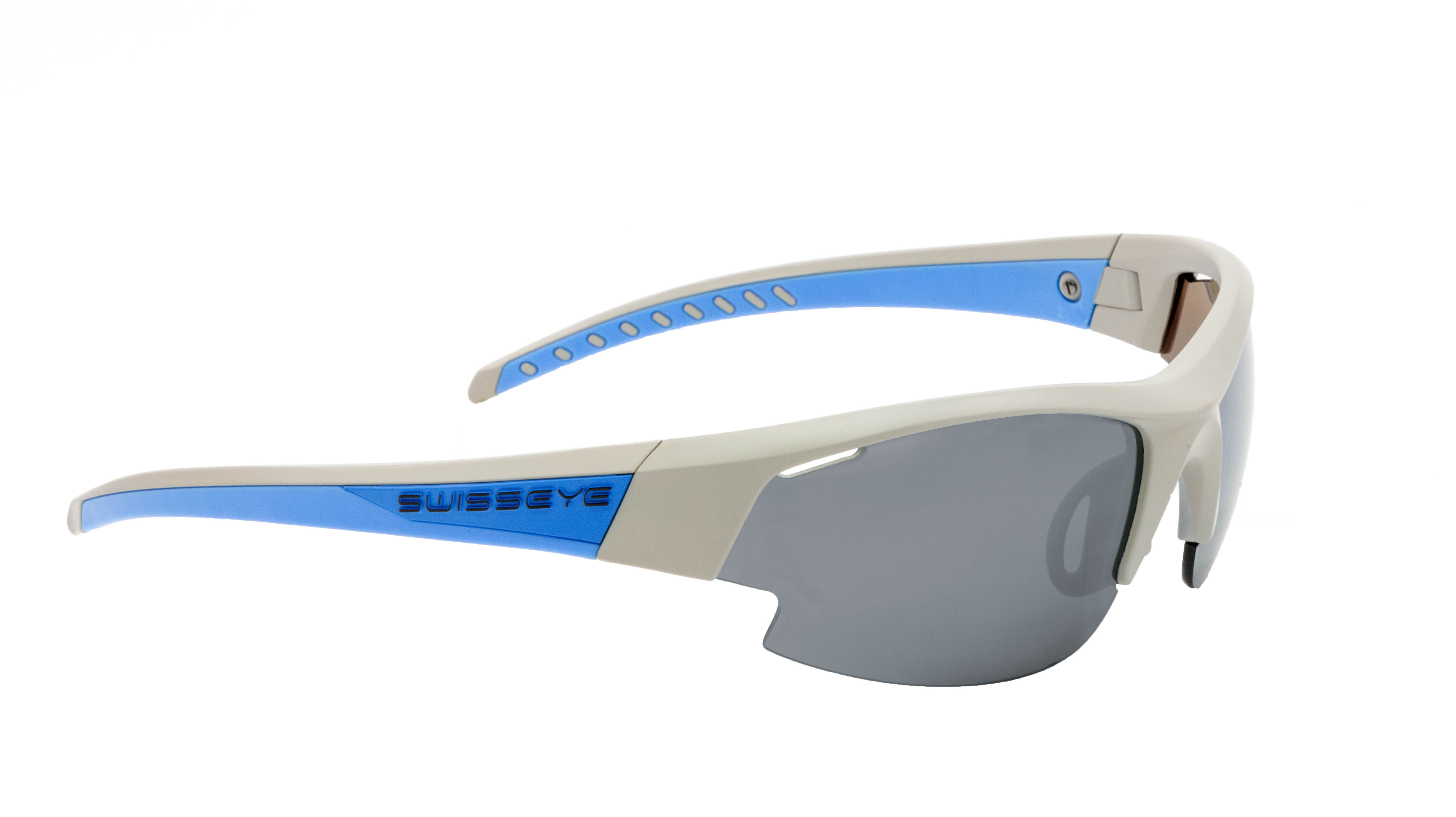 SWISS EYE Sunglasses GARODSA RE+ Grey Matt/Blue/Smoke Polarized FM (12633)