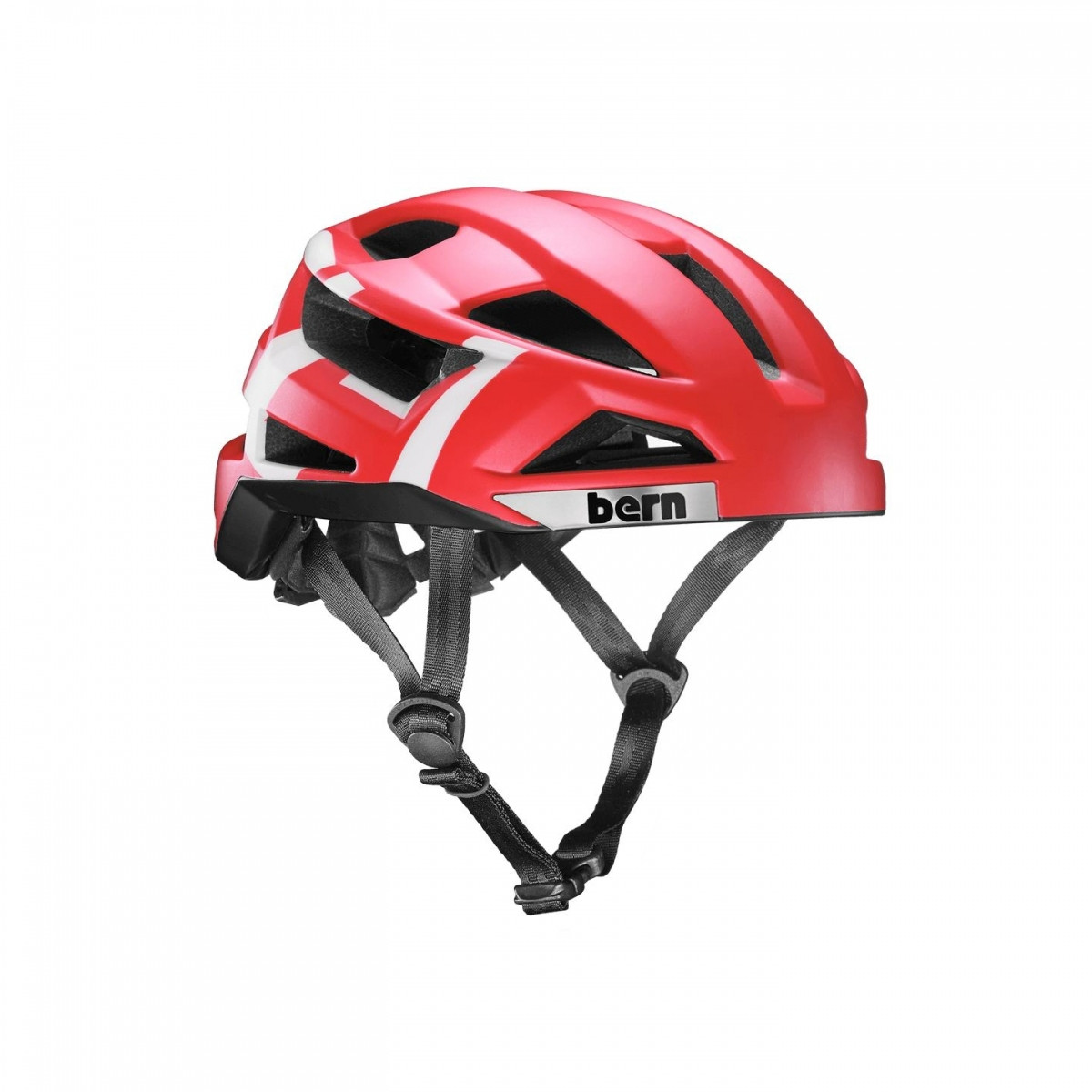 BERN Helmet FL-1 Pavé MIPS Matt Red Size M (BM10MMRET02)