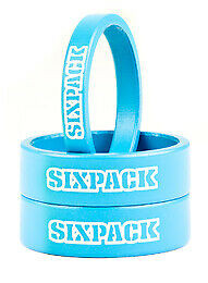 SIXPACK-RACING Kit Spacers Azur Blue (991011)