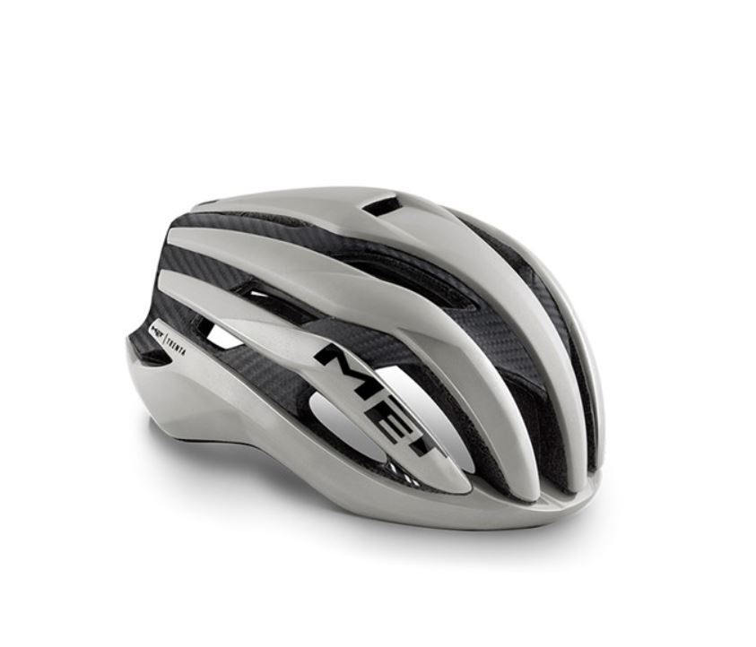 MET Helmet Road TRENTA 3K Carbon Size S Grey/Matt Glossy  (3HM116CE00SGR1)