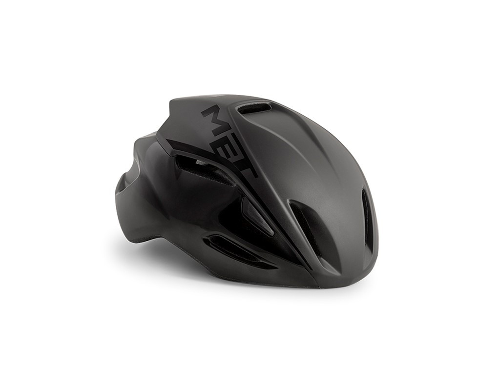 MET Helmet Road Manta Black/Matt Glossy Size S (3HM105S0NO2)
