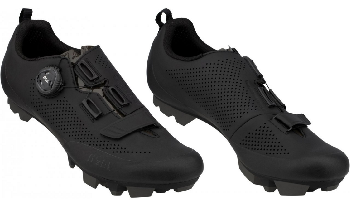FIZIK Shoes Terra X5 Black/Red Size 42 (X5TERRA18-1030-42)