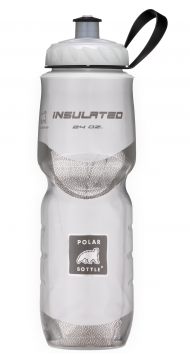 POLAR BOTTLE Insulated - Solid color 24oz (0.7L) - White
