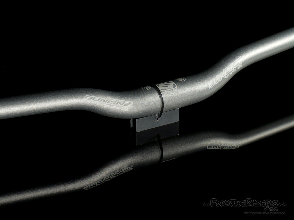 SUNLINE Riser Handlebar V1 31.8x711mm Rise 19mm Grey (320-08-019)
