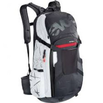 EVOC BackPack Protective FR Trail UNLIMITED  20L Black/White Size S (100103105-S)