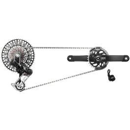 パーツ SRAM cassette 11-50t S-Ride Cassette 12sp 11-46T Silver/Black (SRAM) [CS-M500