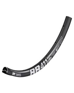 DT SWISS Rim RR 411 Asymmetric Disc 700C Road Black (7630033861571)