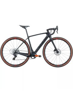 LOOK COMPLETE BIKE 765 GRAVEL DISC -Ekar 1x13-RAPID Red 500-Black Glossy Matt Size M (00027810)