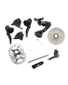 SHIMANO Groupset GRX610 2x11sp  (w/o Chainset)