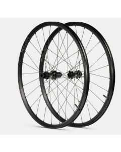SEIDO Wheelset GEON 23-622 700C Disc (12x100mm/12x142mm) Shimano HG Black 