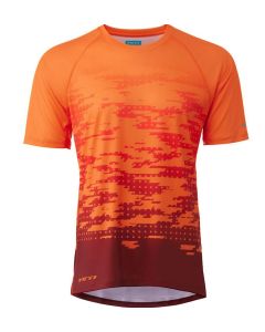 YETI Jersey S/S LONGHORN Orange Halflight Size MD  (W23TMMD0032)