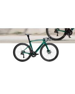 ISAAC BIKE COMPLETE MESON- R8150 Di2-JADE GREEN-Size M (ISC003997)