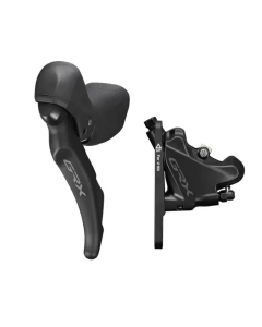 SHIMANO FRONT Shifter / Disc Brake GRX ST-RX600+BR-RX400 FM ( (L.1000mm) w/o disc Black (IRX4001DLF6SC100A)