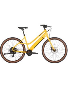 KONA COMPLETE E-BIKE 36e Coco HD- Size LG- Yellow (B36COH05)