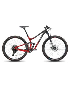 NINER BIKE COMPLETE RKT RDO 120 3-STAR Hot Tamale/Gloss Carbon Size XL (94-738-23-06-40)