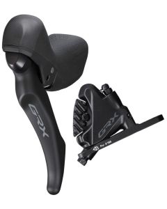 SHIMANO FRONT Disc Brake / Shifter GRX BL-RX600-L BR-RX400 Flat mount (750mm) w/o disc (KRX4002DLF6RX075)