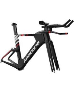ARGON18 FRAMESET E119 Tri- Black Red Gloss-Size XS