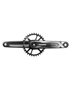 SRAM Chainset  SX EAGLE 175mm DUB 34T w/o disc (00 6118 546 020) 