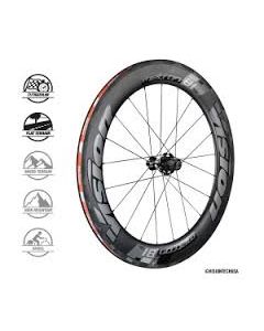 FSA REAR Wheel METRON81 SL RB Tubular Shimano HG Black (710-0026164032)