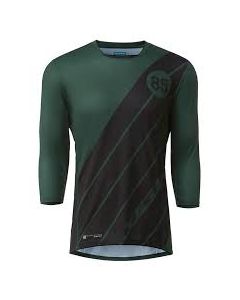 YETI Jersey 3/4 Enduro Black EverGreen Size LG (W23TMLG0098)