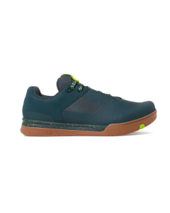 CRANK BROTHERS Shoes STAMP LACE FLAT Petrol/ Lime Size 42 (STL15152S090)