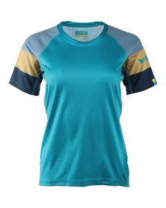 YETI Jersey CREST Women's Short Sleeve Turquoise Size M (4721MCCTM)