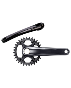 SHIMANO Chainset XT FC-M8100-1 12sp 32T 170mm w/o BB Black (KFCM81001CXA2)