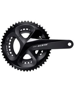 SHIMANO Chainset 105 FC-R7000 11sp 52/36 175mm W/o BB Black (KFCR7000EX26L)